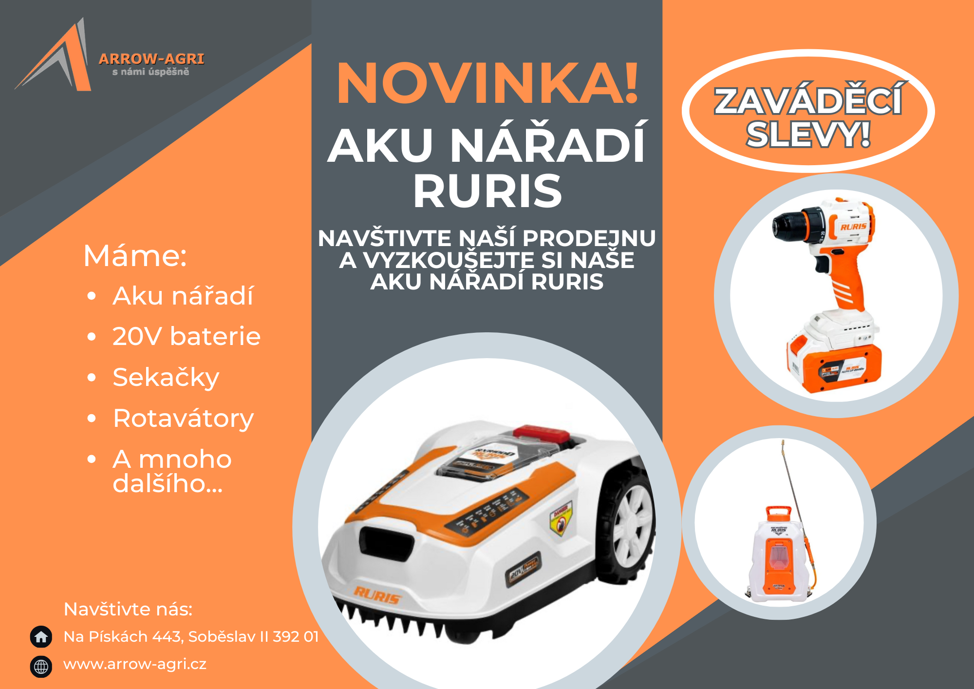 Novinka! AKU nářadí RURIS