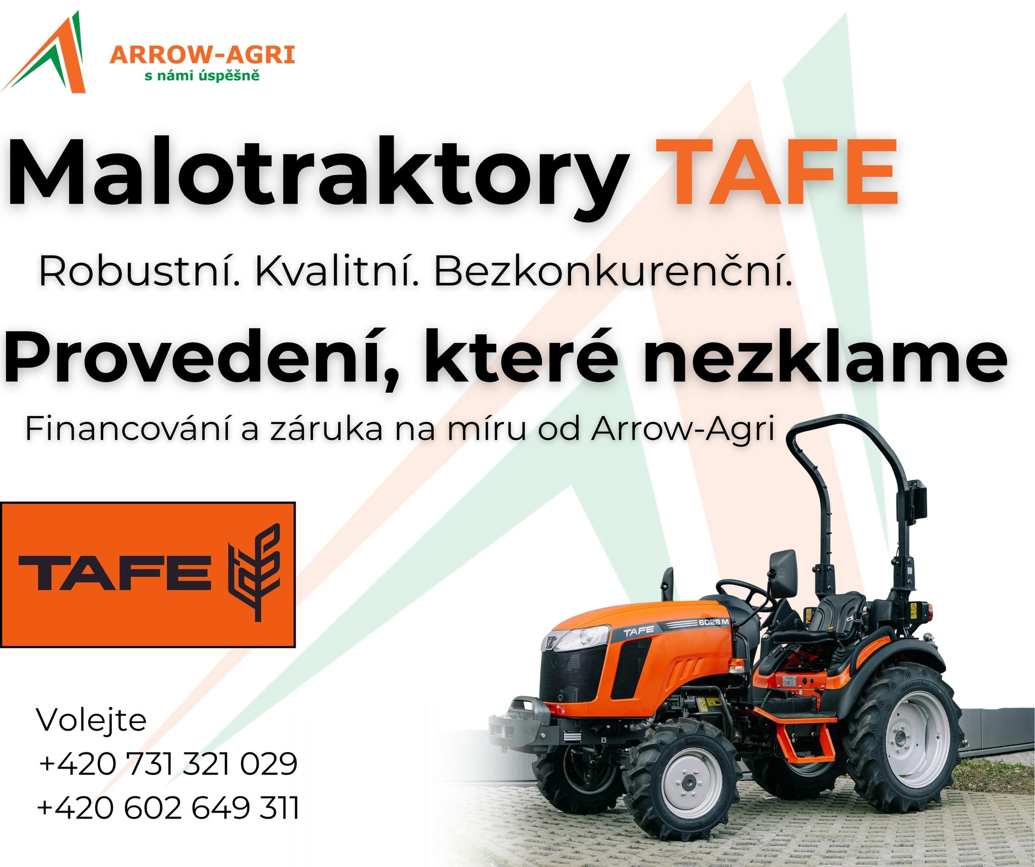 Připravte se na sezónu s malotraktory TAFE